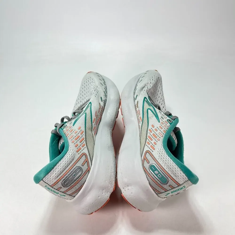 Brooks Glycerin 20 Gray Green Running Sneakers 1203691D061 Women's Size 10.5